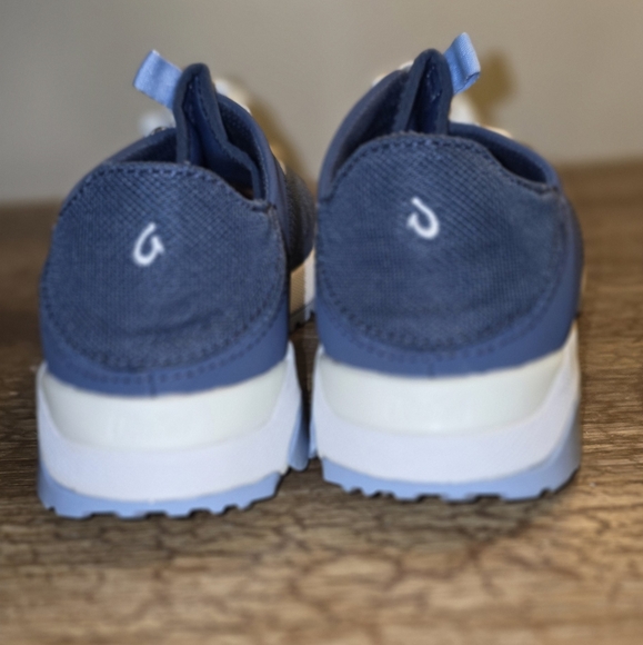 OluKai Navy and White Athletic Shoes - Picture 3 of 7